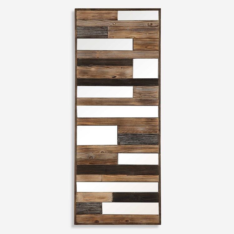 Uttermost Kaine Rustic Modern Fir Wood Wall Panel - Image 2