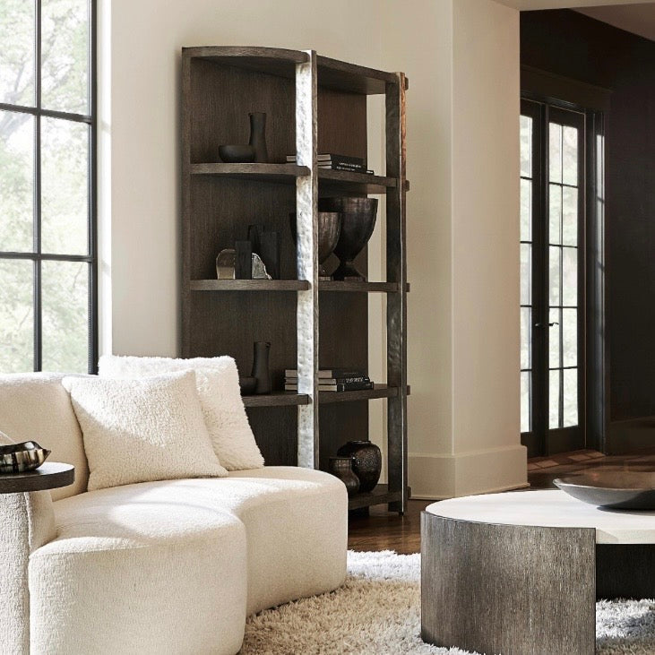Bernhardt Prado Collection Etagere ~ Porcini Finish