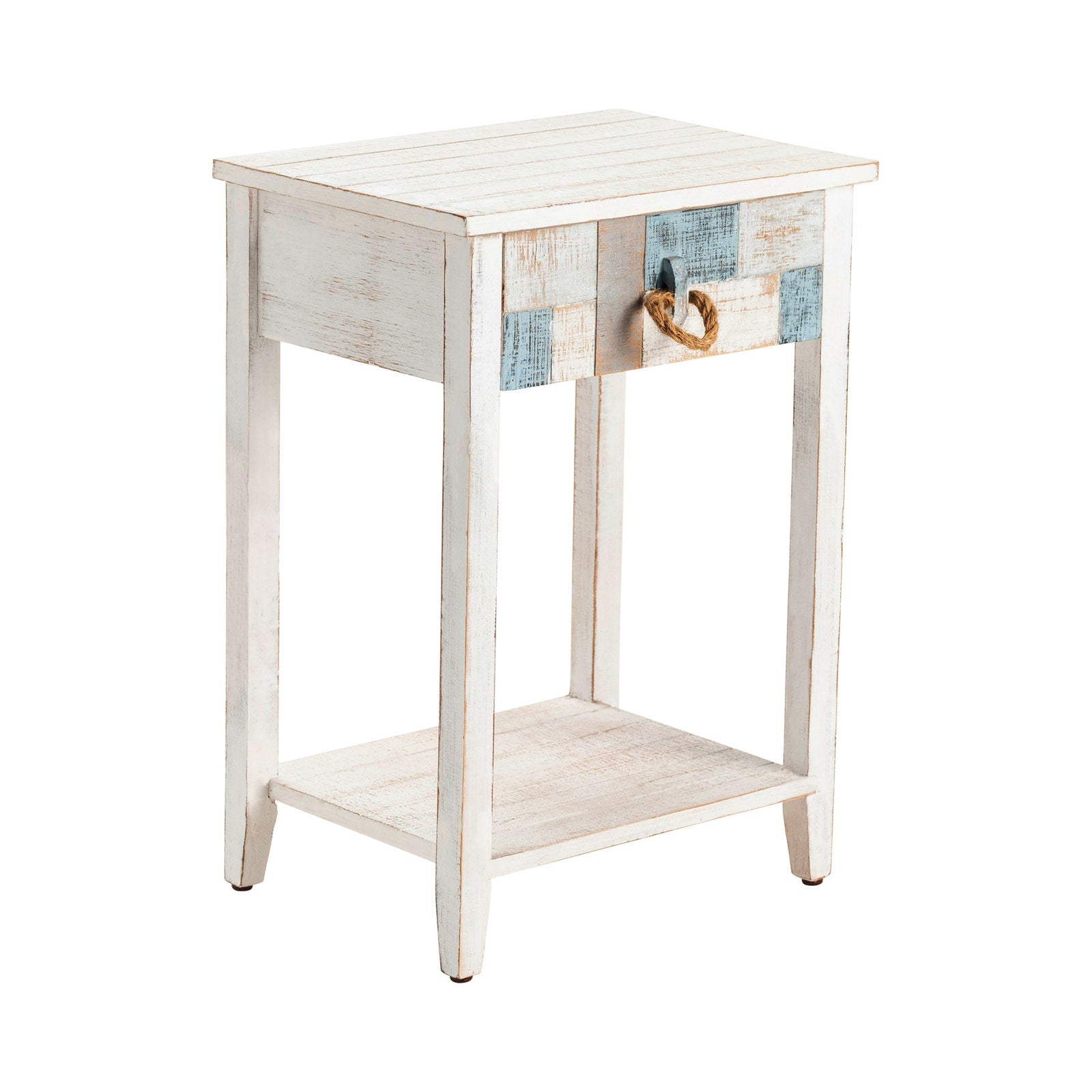Crestview Collection South Shore Nautical Accent Table - Image 1