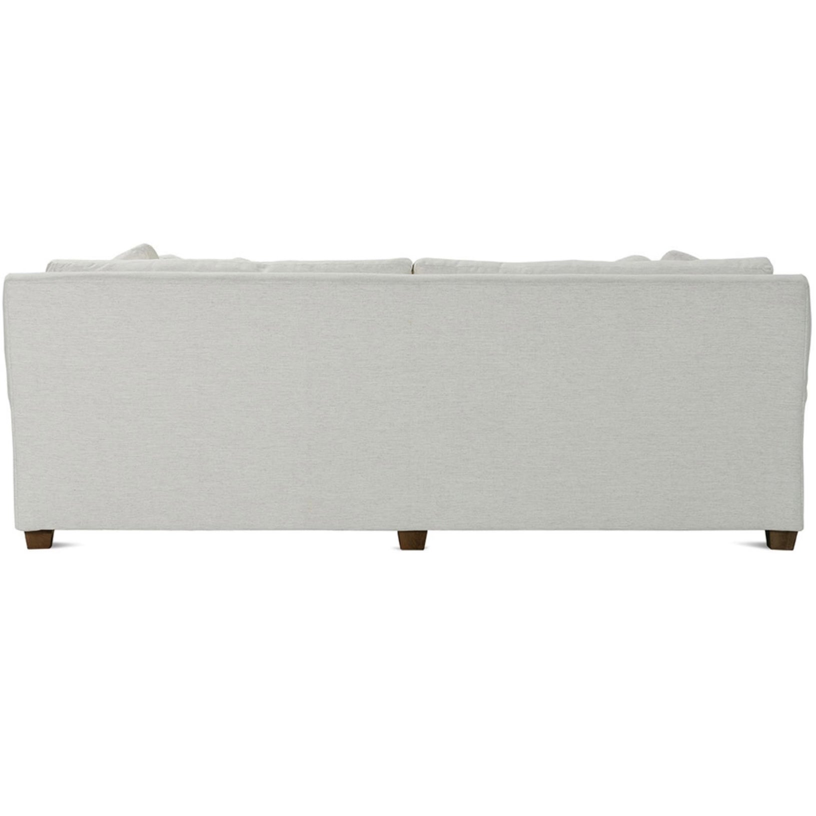 Rowe Furniture Bristol Bench Cushion Sofa in Nomad Snow Fabric ~ Express Collection - Image 3