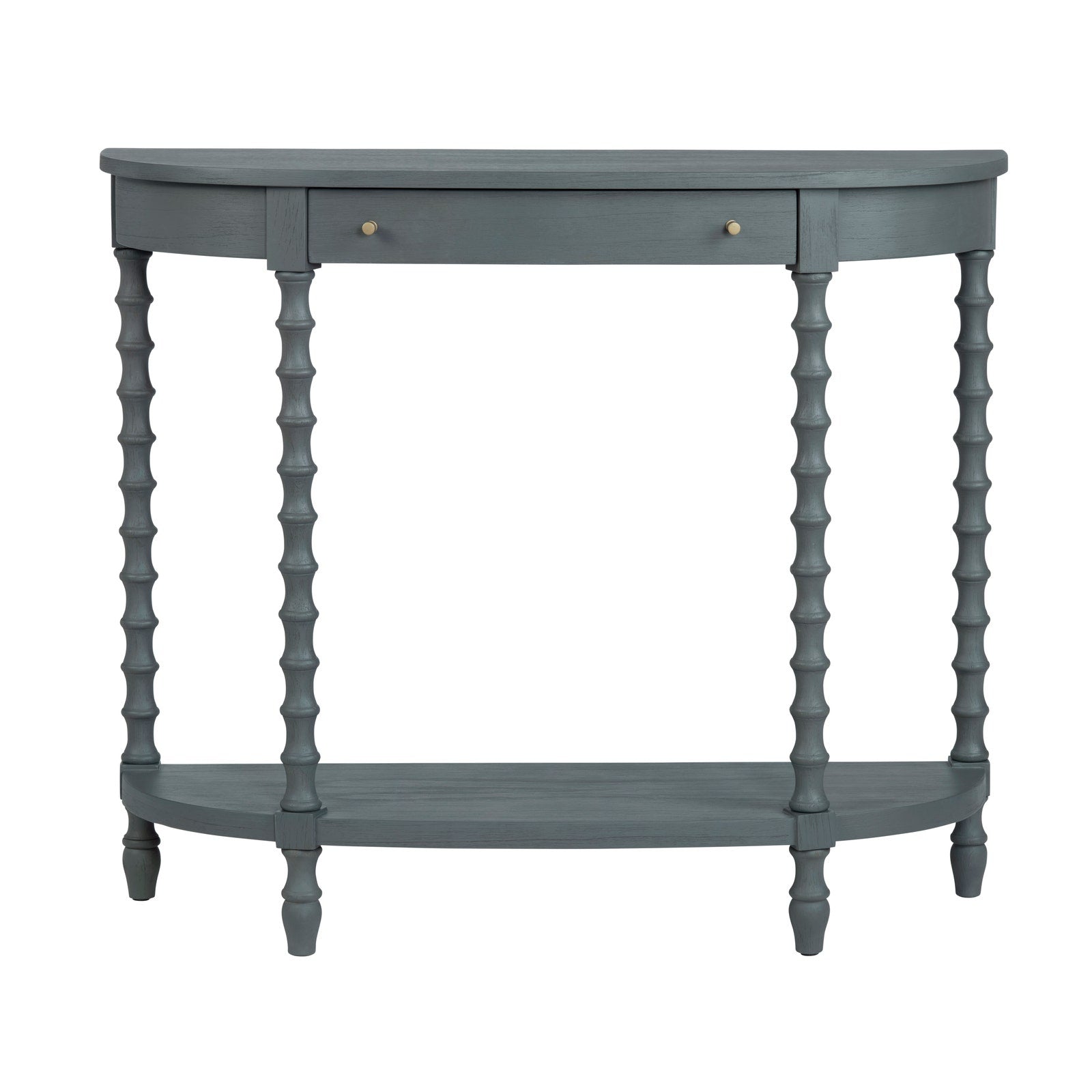 Crestview Collection Alden Blue Console Table - Image 2
