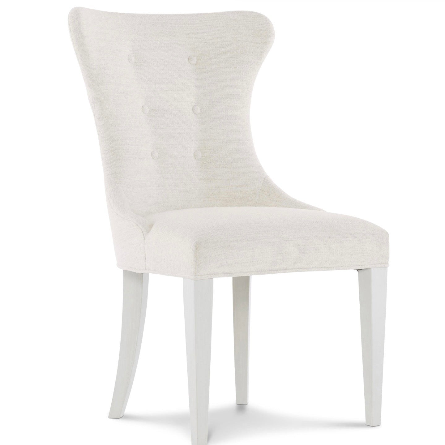 Bernhardt Silhouette Collection Tufted Upholstered Dining Chair - Image 1