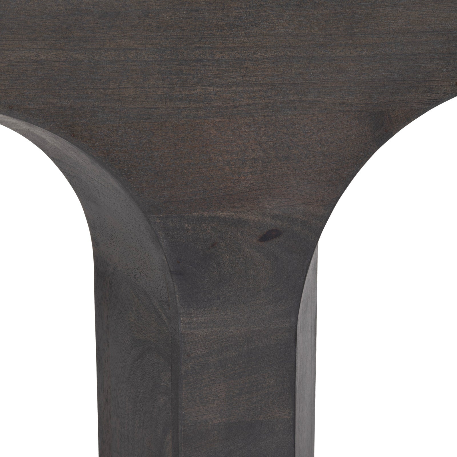 Crestview Collection Trinity Dark Mango Wood Console Table - Image 3
