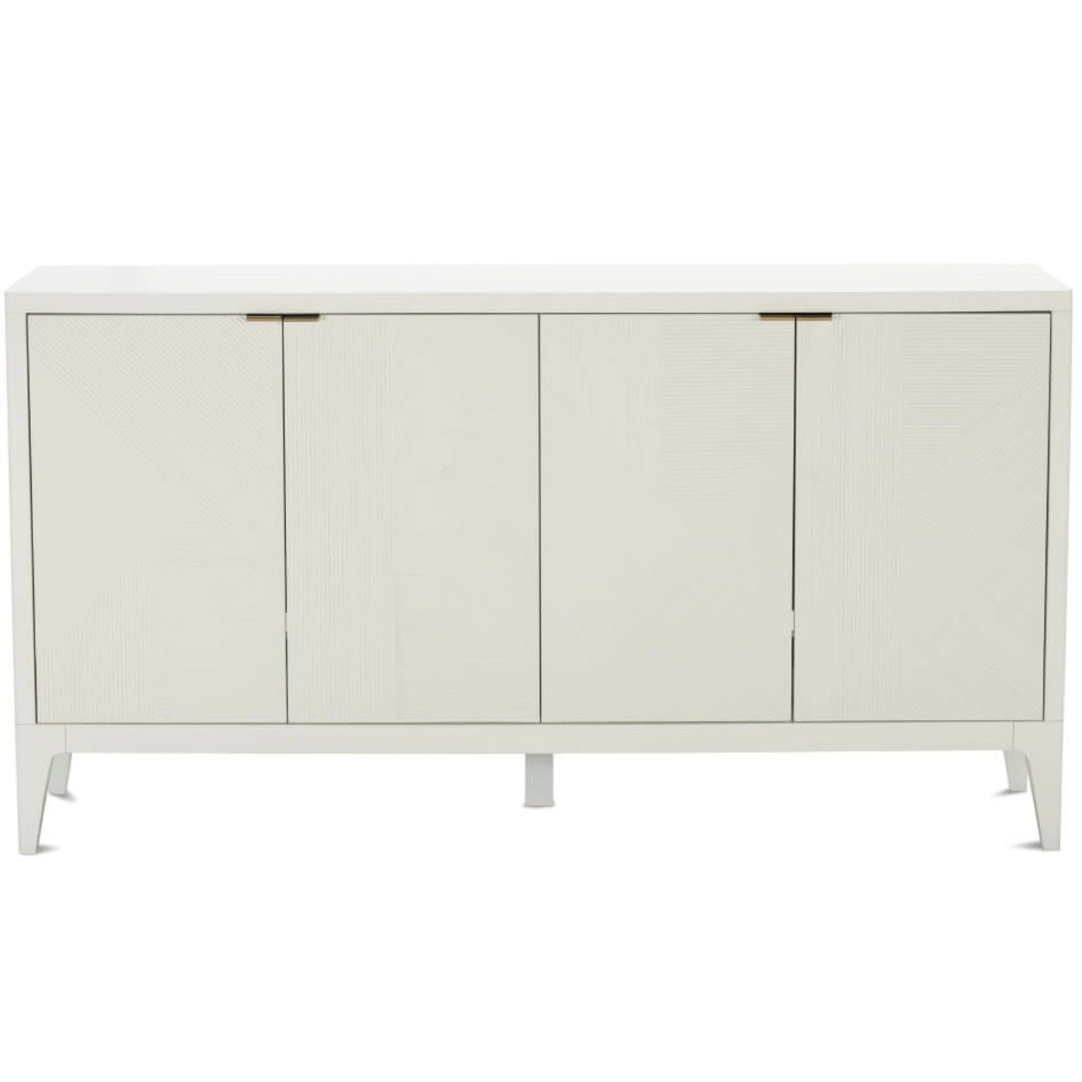 Rowe Furniture Nicco Cloud Finish White Credenza Buffet - Image 1