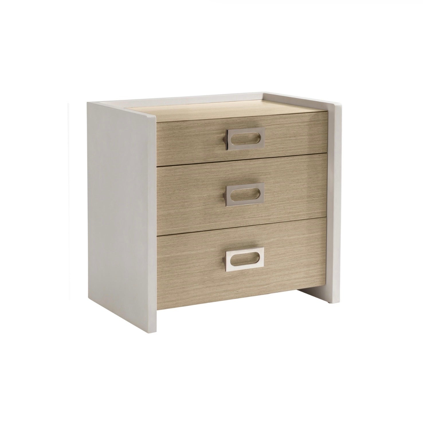 Bernhardt Modulum Collection Three Drawer Nightstand ~ Sahara Finish - Image 1