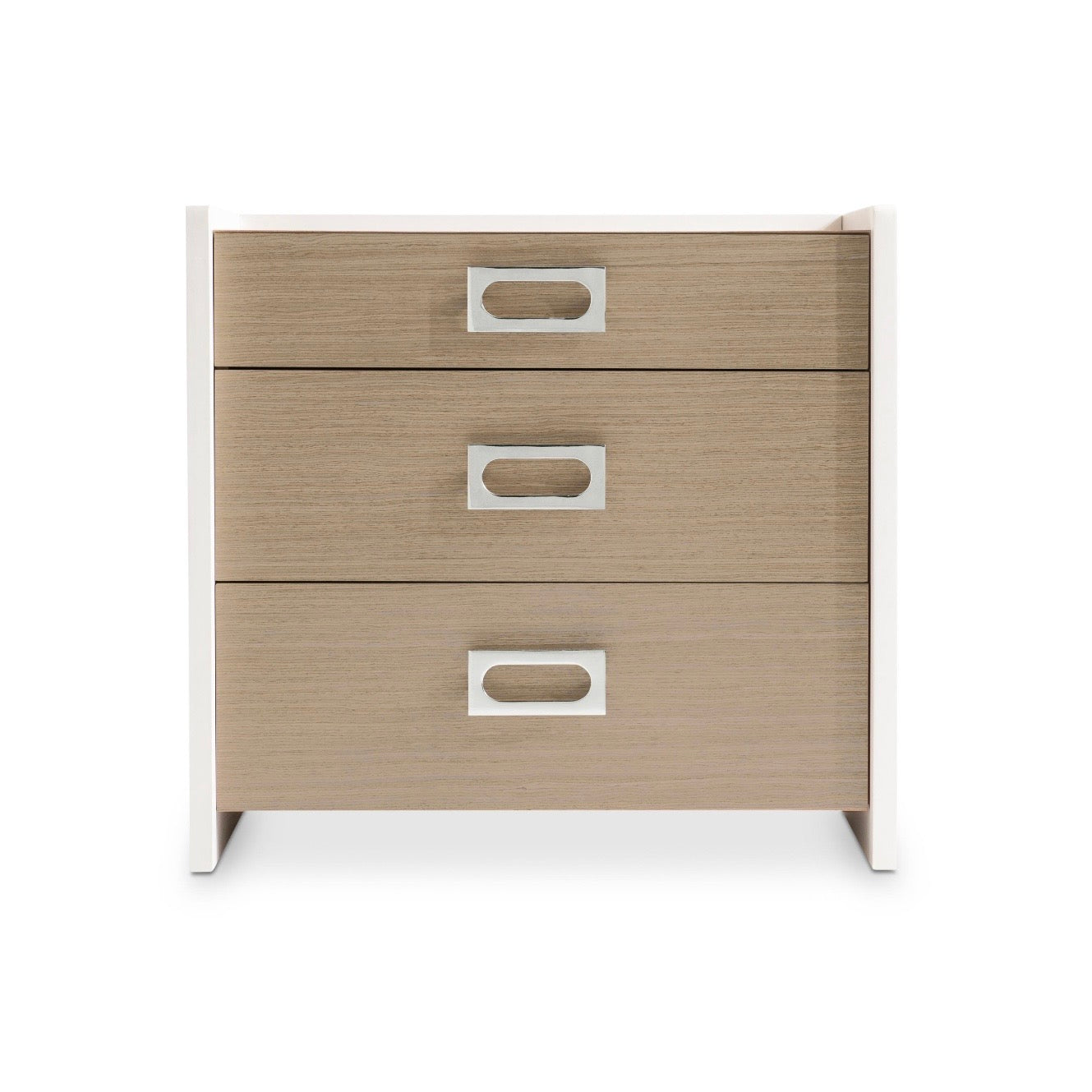 Bernhardt Modulum Collection Three Drawer Nightstand ~ Sahara Finish - Image 2
