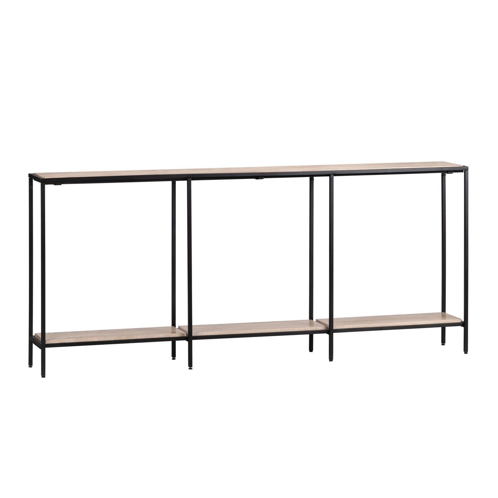 Crestview Collection Crosby Travertine Console Table - Image 2