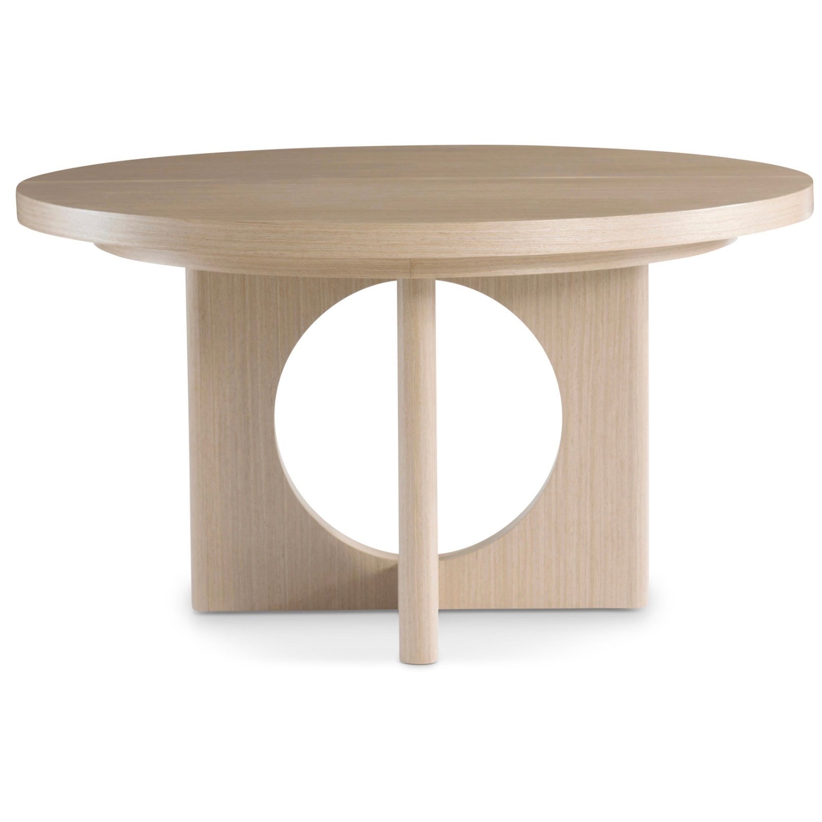 Bernhardt Modulum Collection Round Dining Table ~ Sahara Finish - Image 1