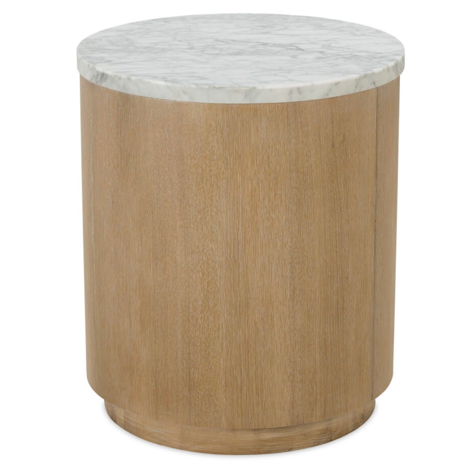 Rowe Furniture Delray Marble Top Round End Table