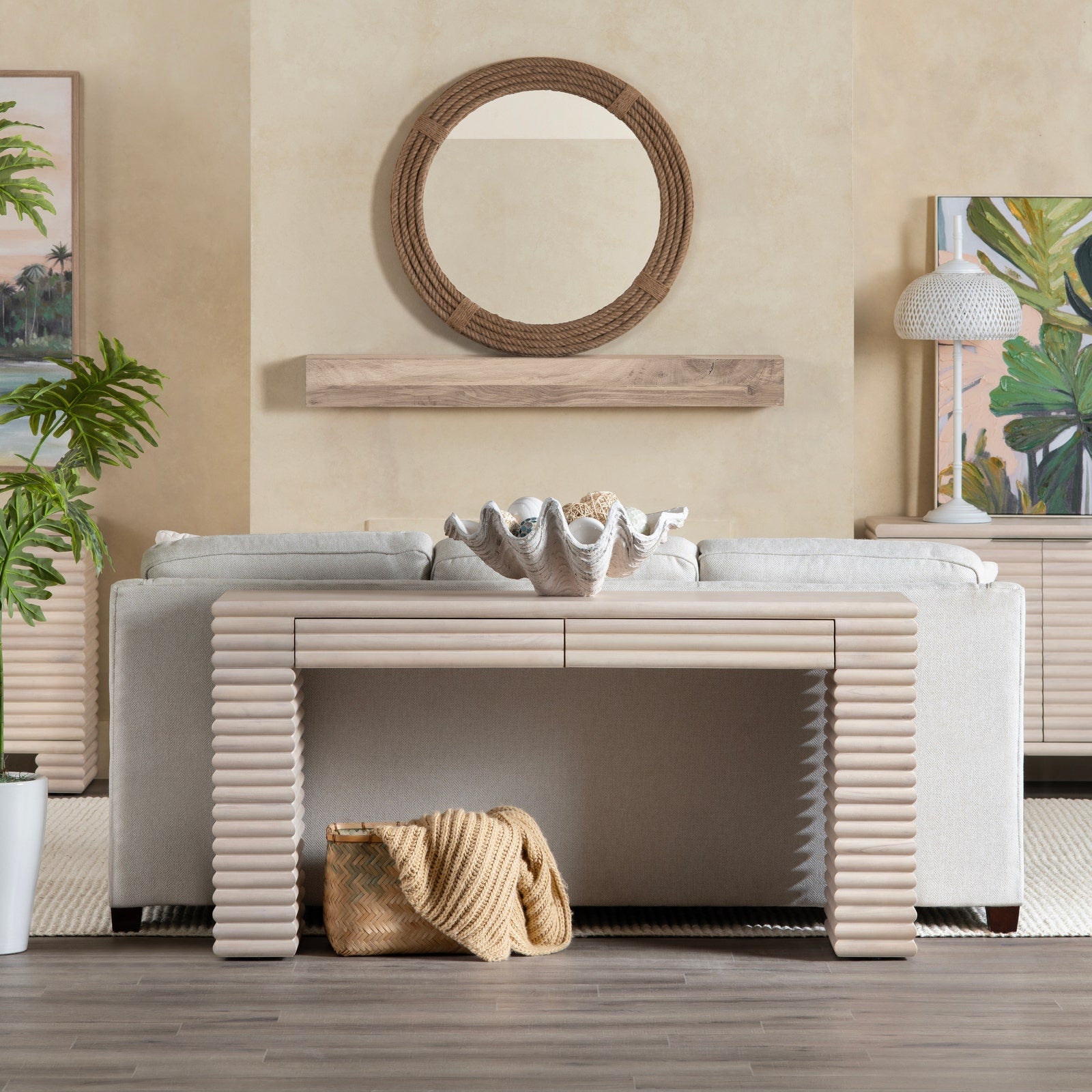 Crestview Collection Piper Console Table - Image 1