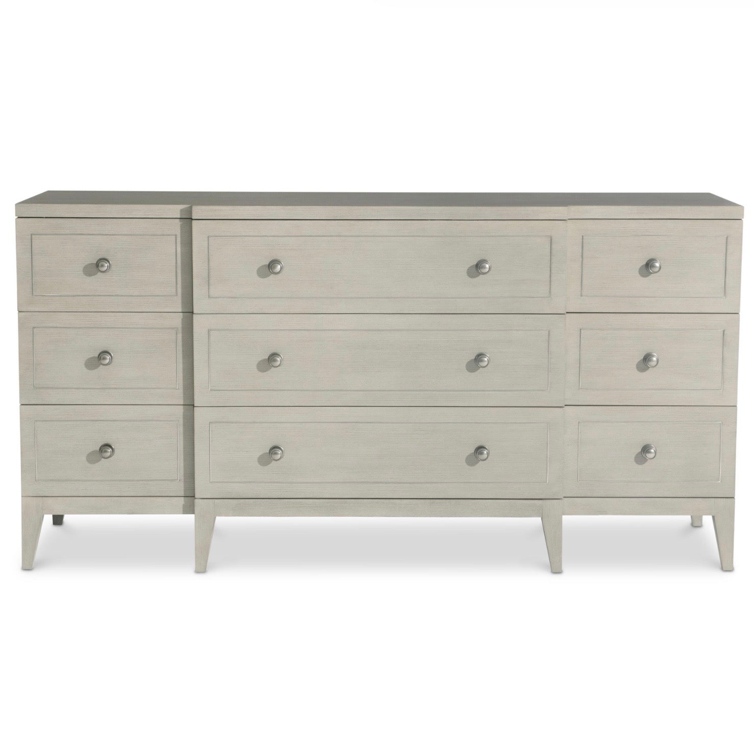 Bernhardt Cornelia Collection Nine Drawer Dresser ~ Nebbia Finish - Image 3