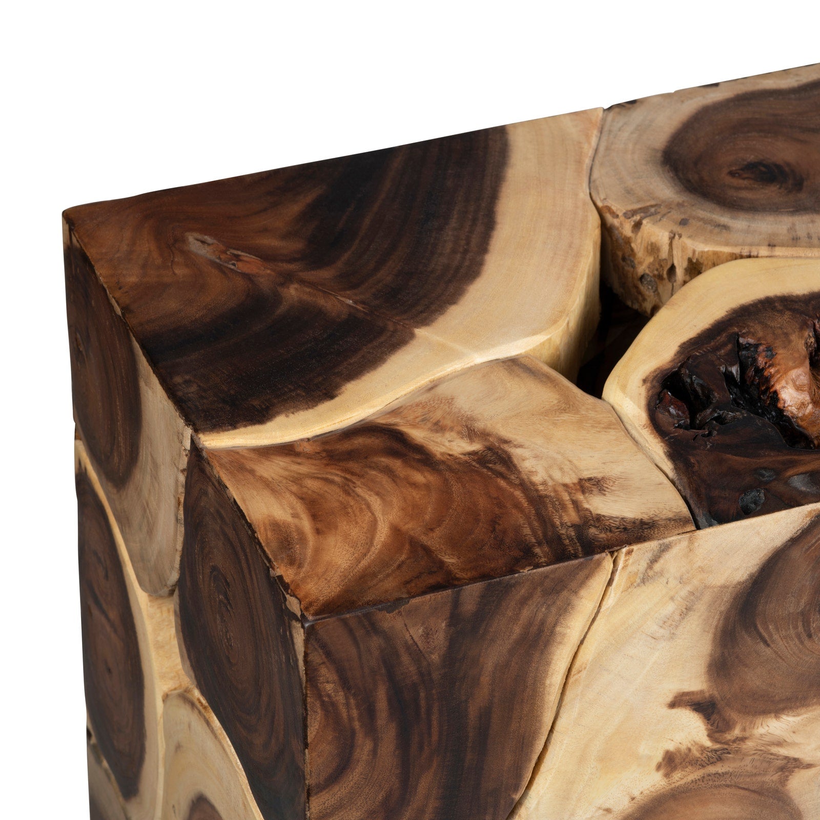 Crestview Collection Borneo Rustic Modern Console Table - Image 3
