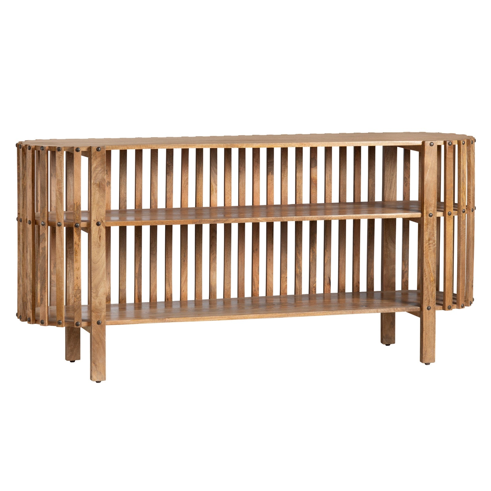 Crestview Collection Santa Ana Organic Modern Console Table - Image 1