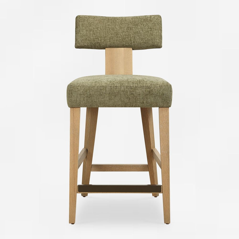 Uttermost Elysian Moss Green Counter Stool - Image 3