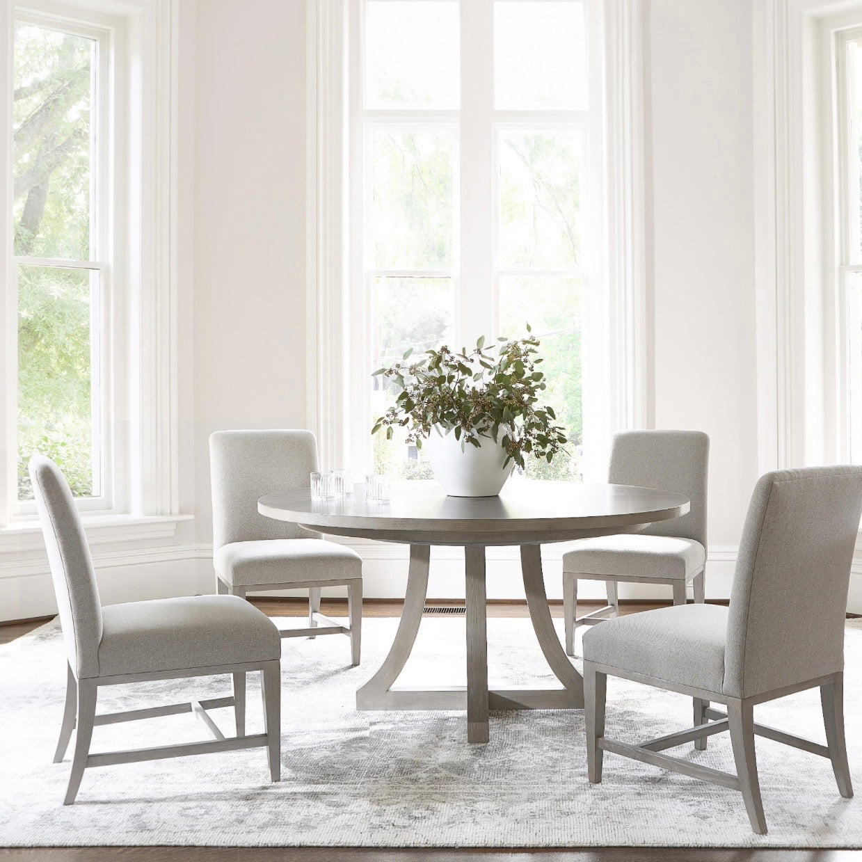 Bernhardt Cornelia Collection Upholstered Dining Side Chair - Image 1