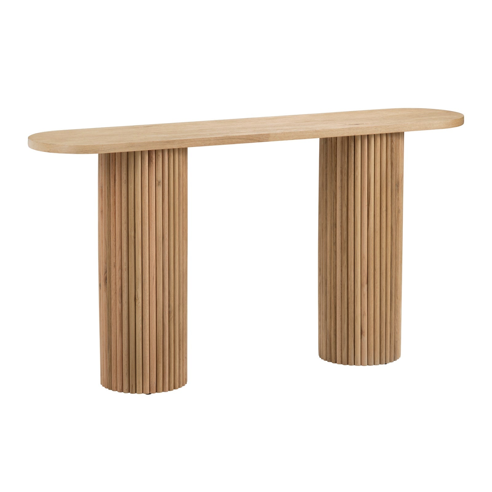 Crestview Collection Henley Fluted Wood Console Table - Image 3