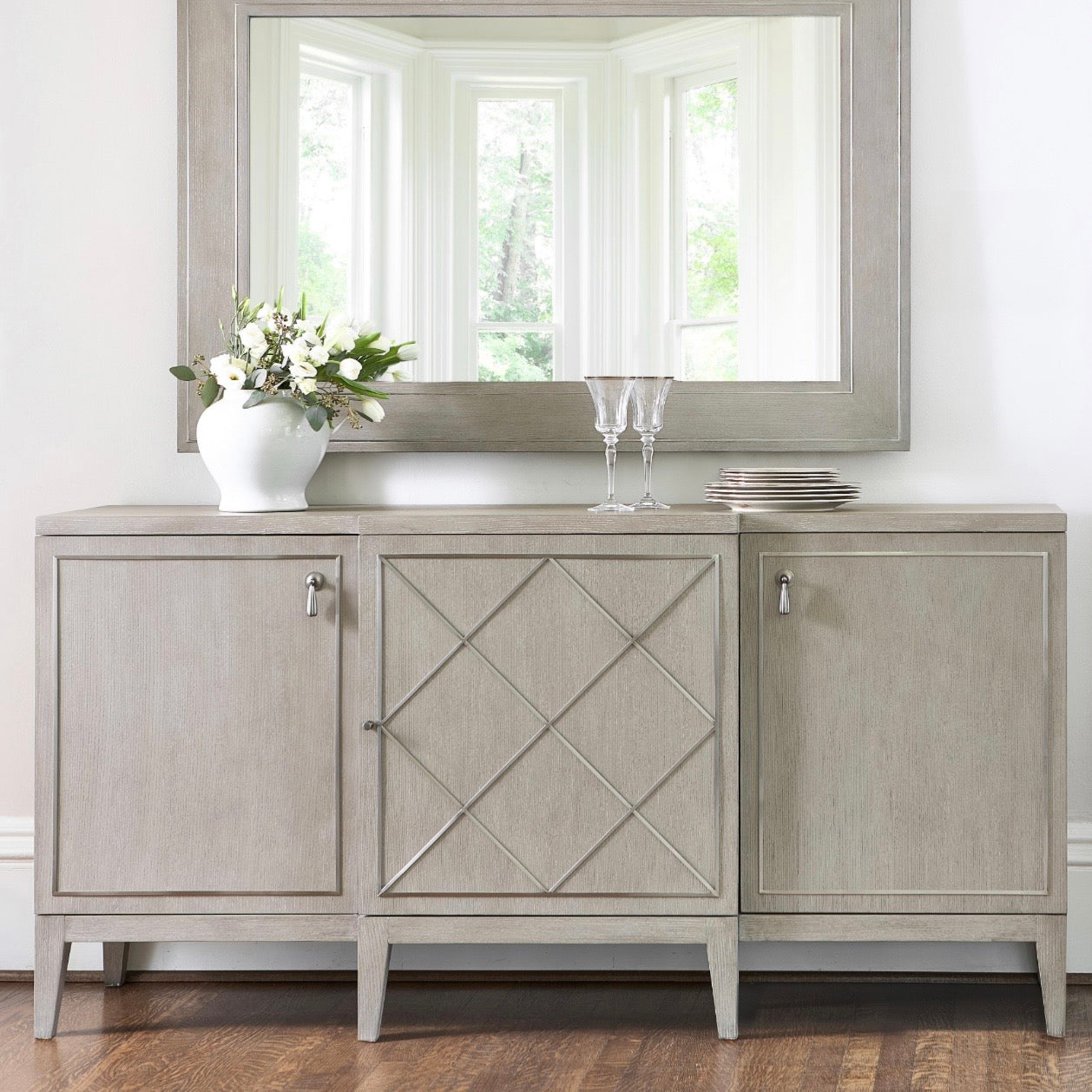 Bernhardt Cornelia Collection Buffet ~ Nebbia Finish - Image 3