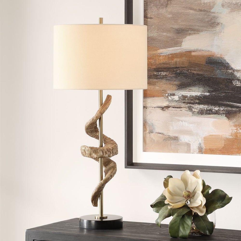 Uttermost Rams Horn Table Lamp - Image 1