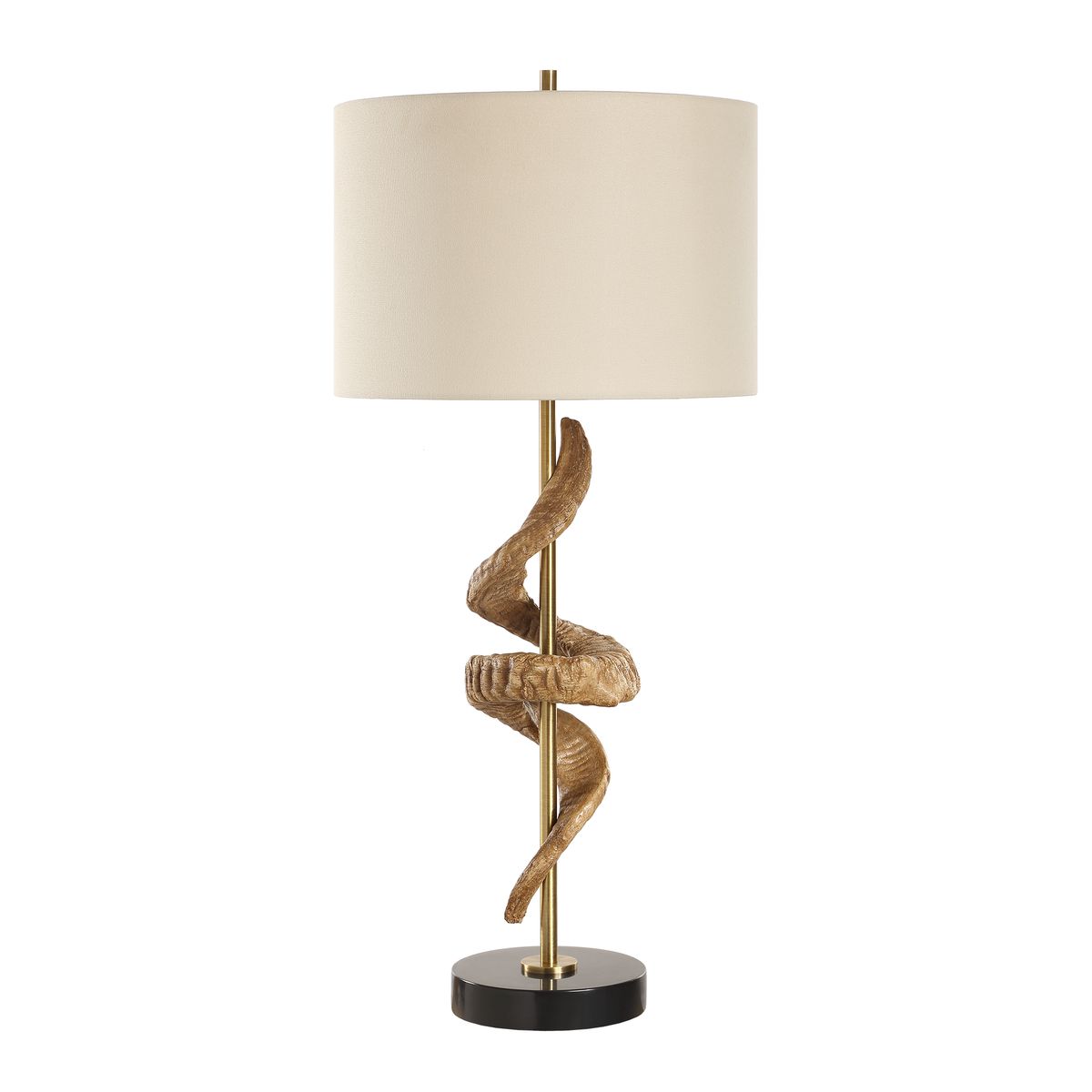 Uttermost Rams Horn Table Lamp - Image 3