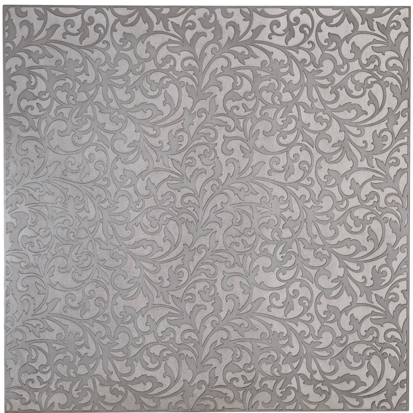 Bernhardt Cornelia Collection Square Cocktail Table ~ Metalwork Top - Image 3