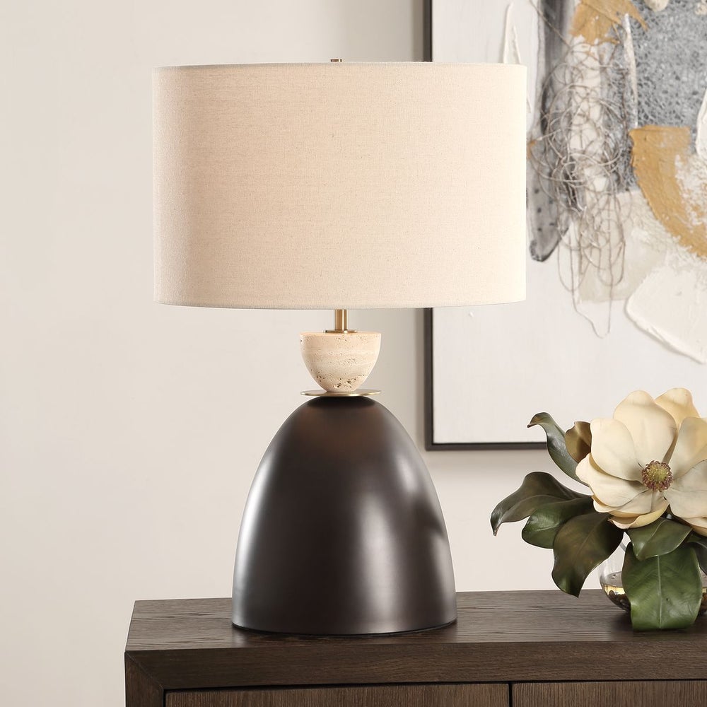 Uttermost Procida Dark Bronze Table Lamp - Image 1