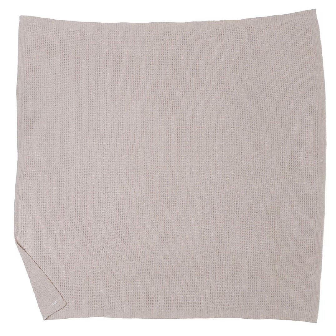 Barefoot Dreams CozyChic Stone Waffle Queen Bed Blanket - Image 2