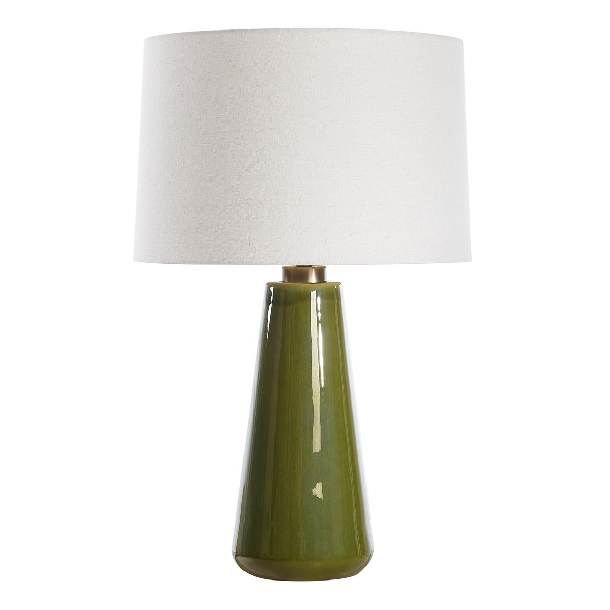 Uttermost Kelley Ceramic Moss Green Table Lamp - Image 3