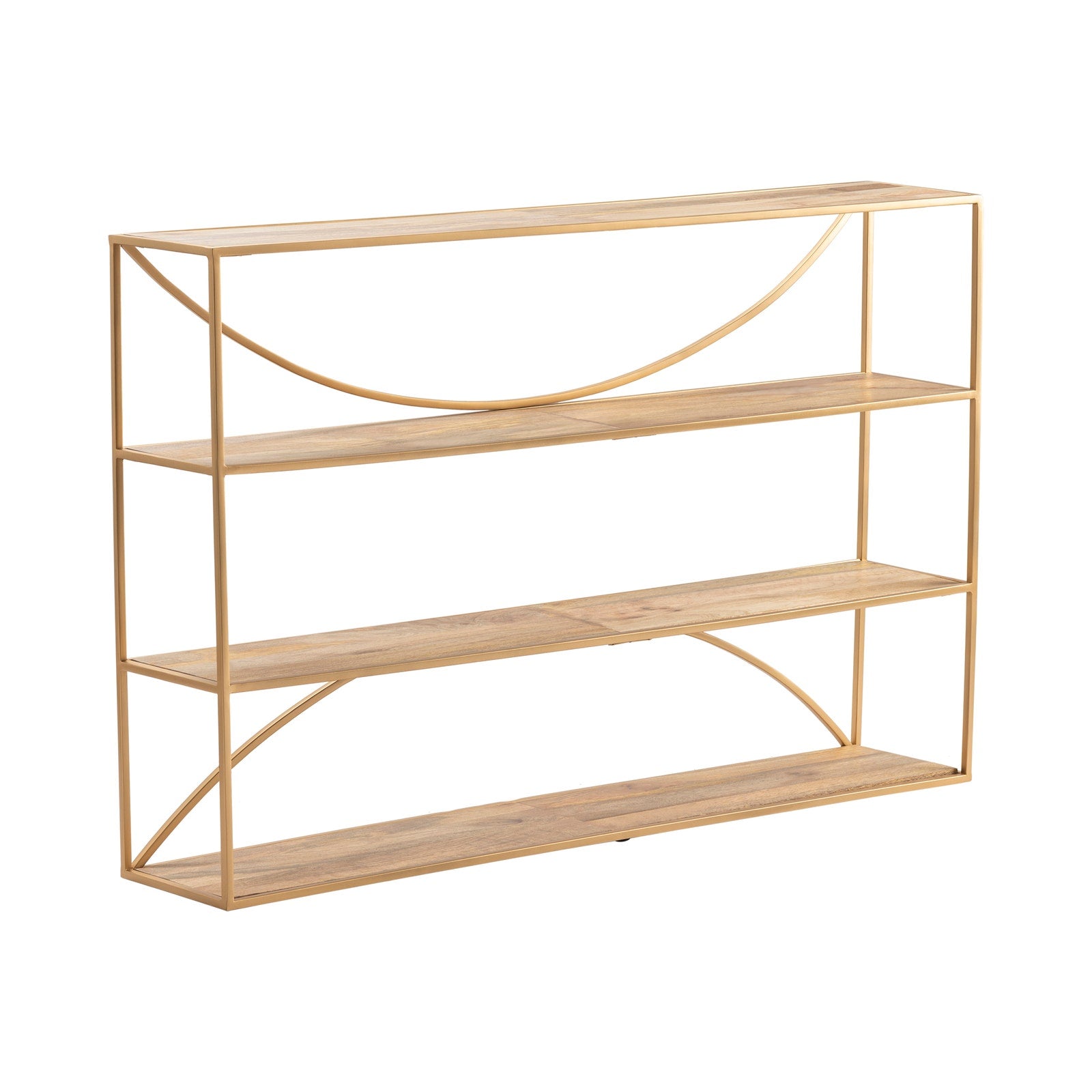 Crestview Collection Hammond Mango Wood Console Table - Image 1