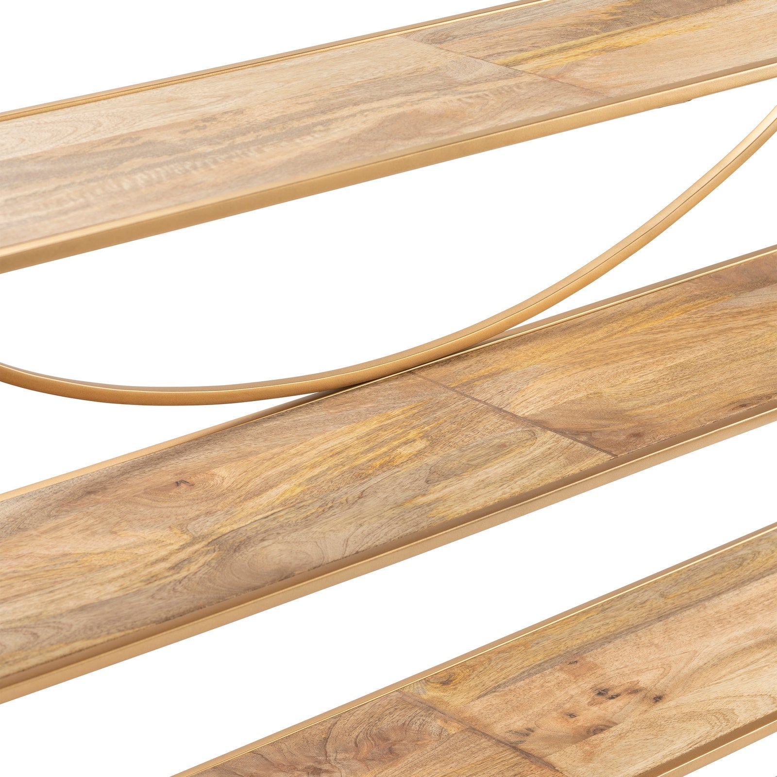 Crestview Collection Hammond Mango Wood Console Table - Image 3