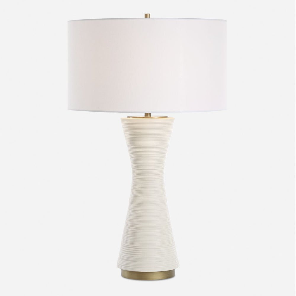 Uttermost Ridgeline Warm White Matte Table Lamp - Image 3