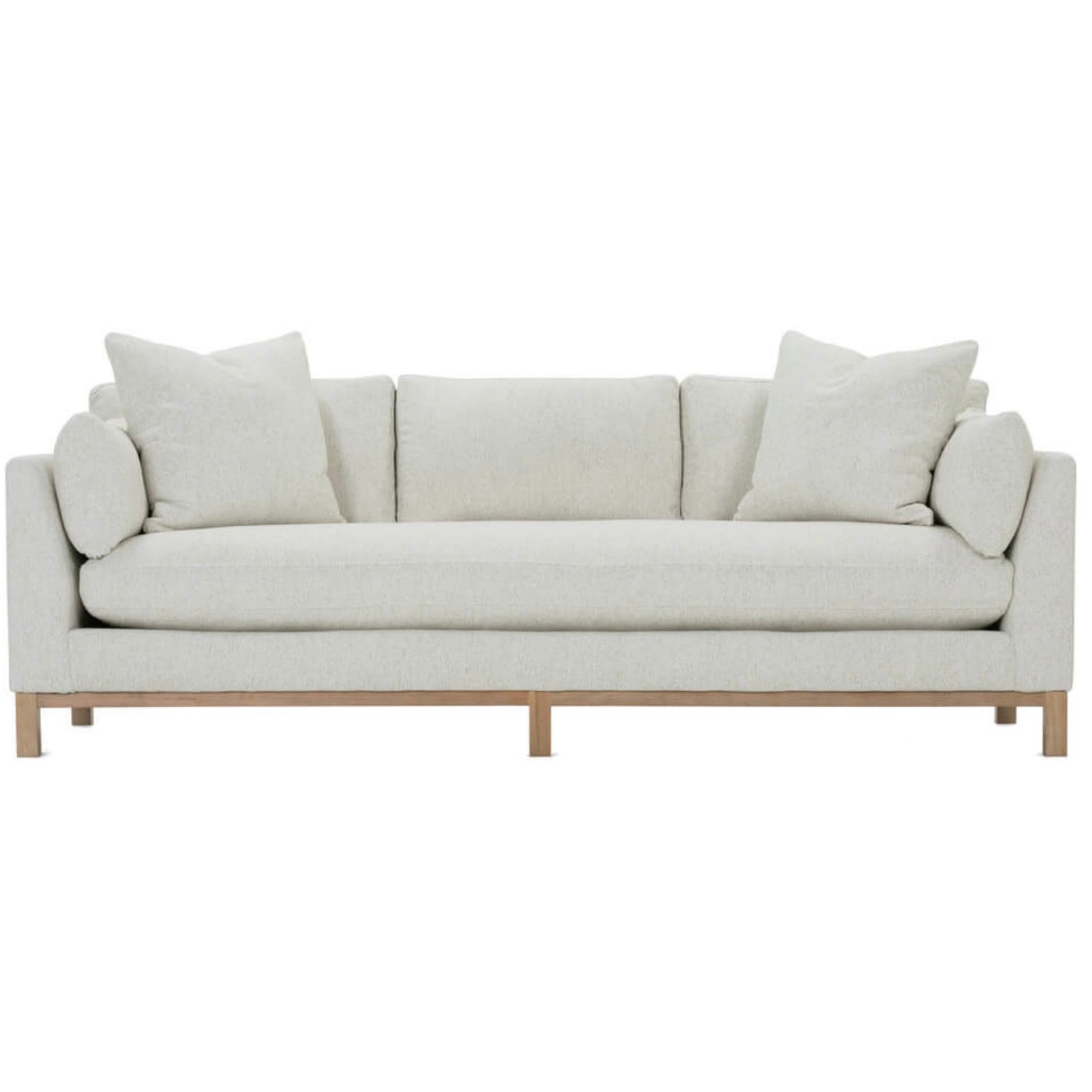 Rowe Furniture Boden Performance Fabric Bench Seat 99” Sofa - Image 2