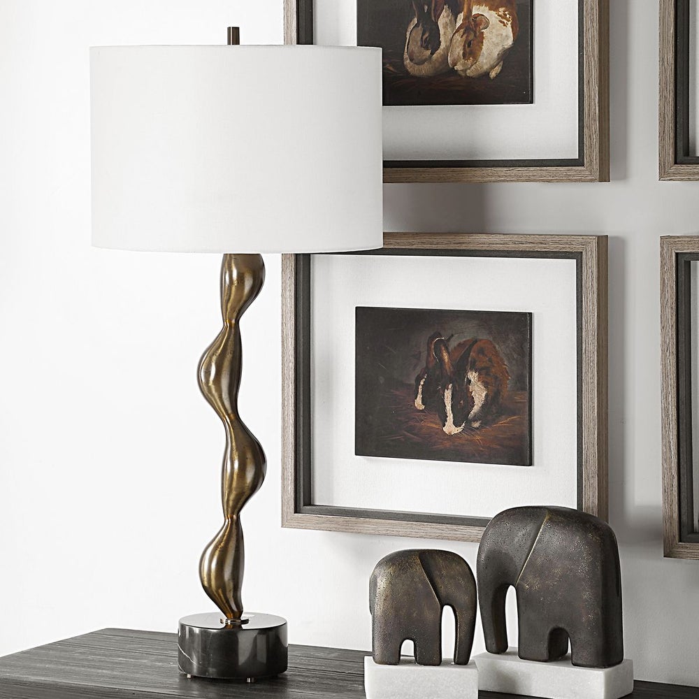 Uttermost Remolino Warm Bronzed Table Lamp - Image 2
