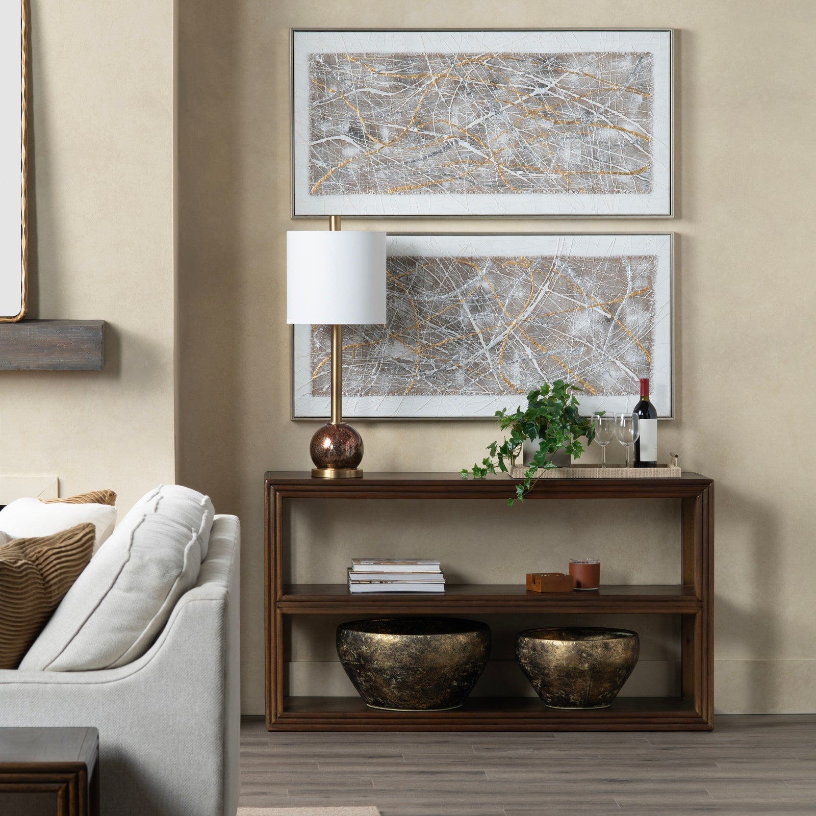 Crestview Collection Vista Console Table - Image 1