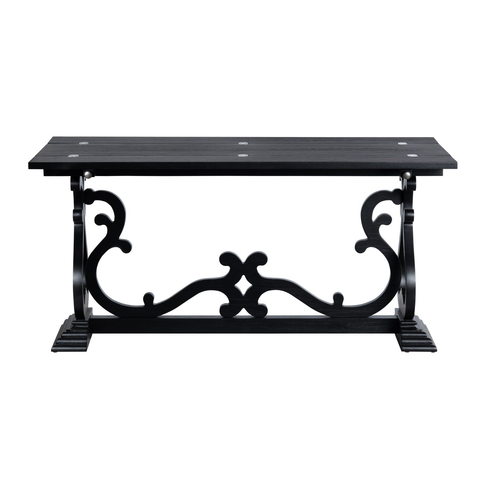 Crestview Collection Ashleigh Flip Out Console Table - Image 3