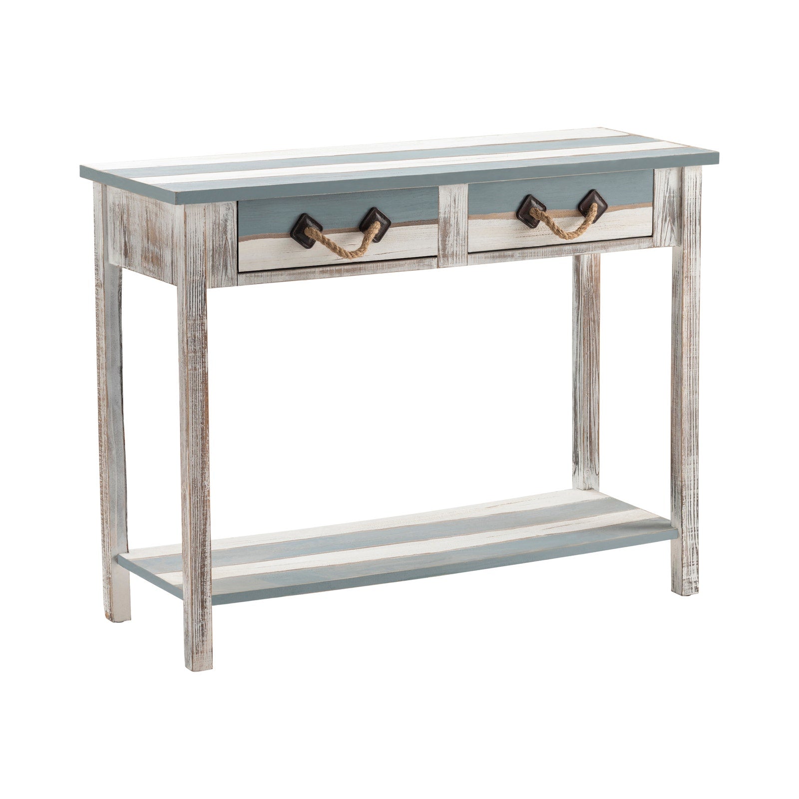 Crestview Collection Nantucket Weathered Woof Console Table - Image 1