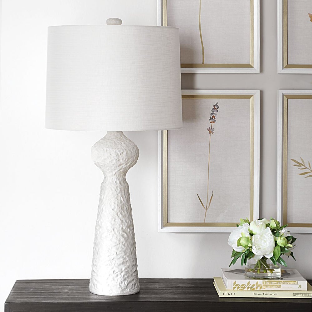 Uttermost Sonata Stone Ivory Table Lamp - Image 2