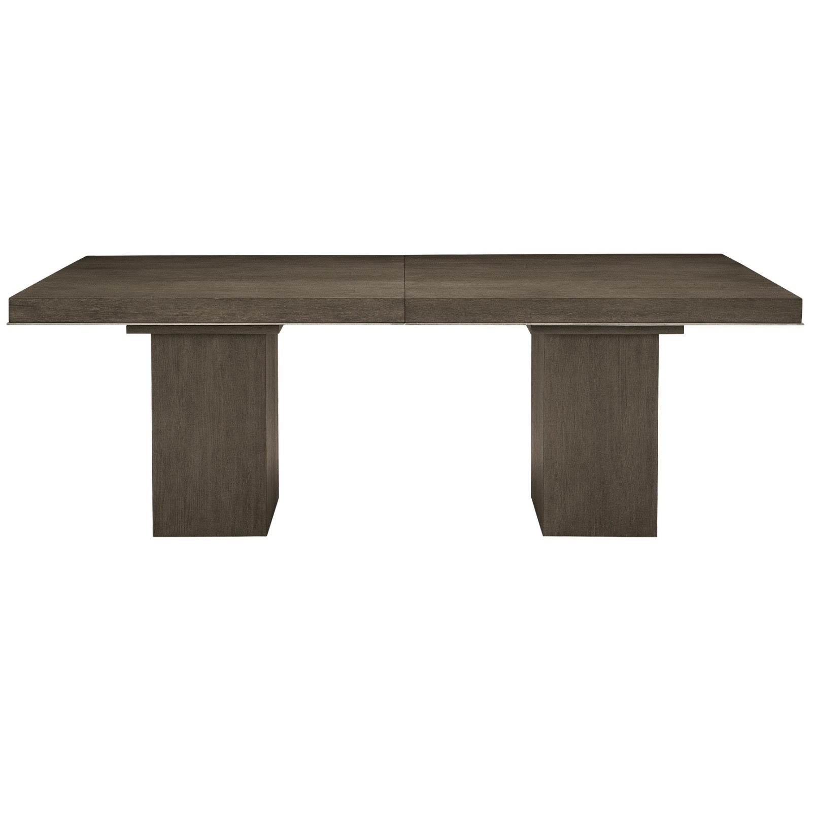 Bernhardt Linea Collection Dining Table ~ Cerused Charcoal Finish - Image 2