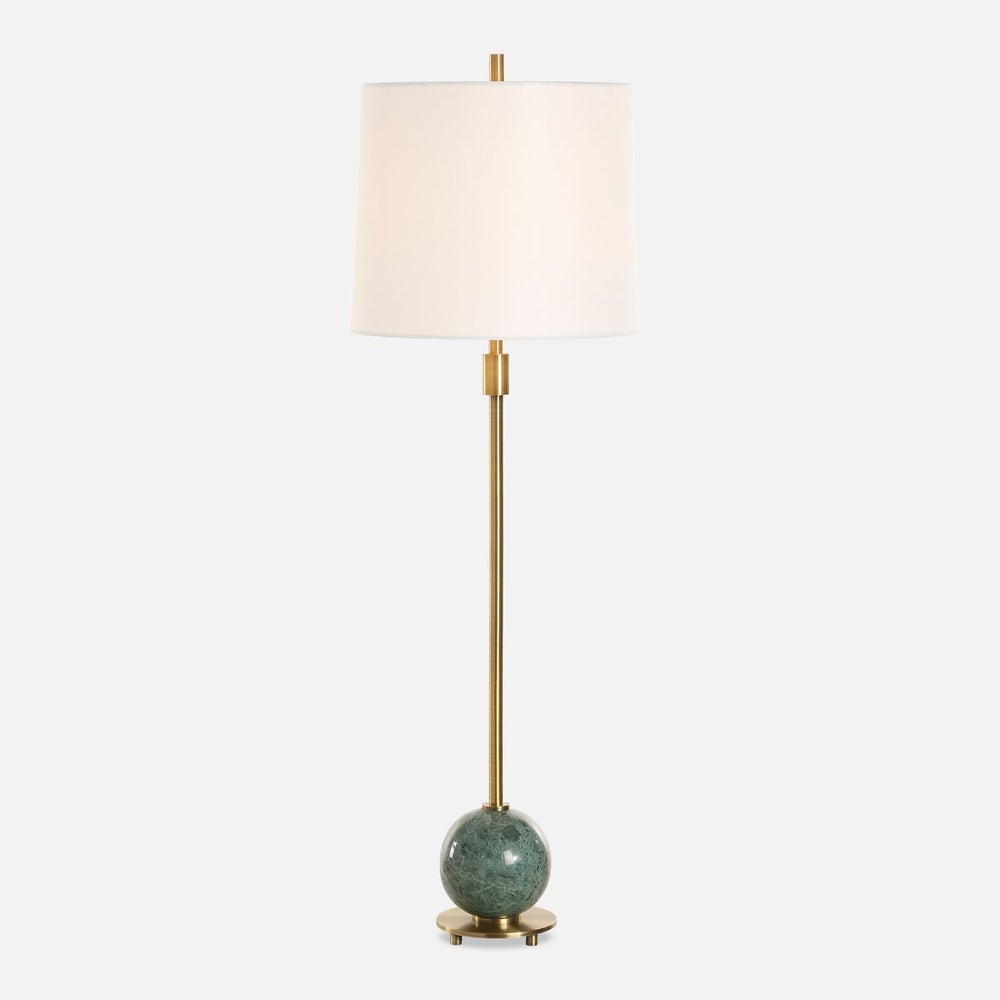 Uttermost Bledel Dark Green Marble Buffet Lamp - Image 2