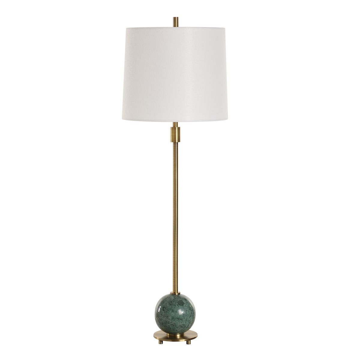 Uttermost Bledel Dark Green Marble Buffet Lamp - Image 3