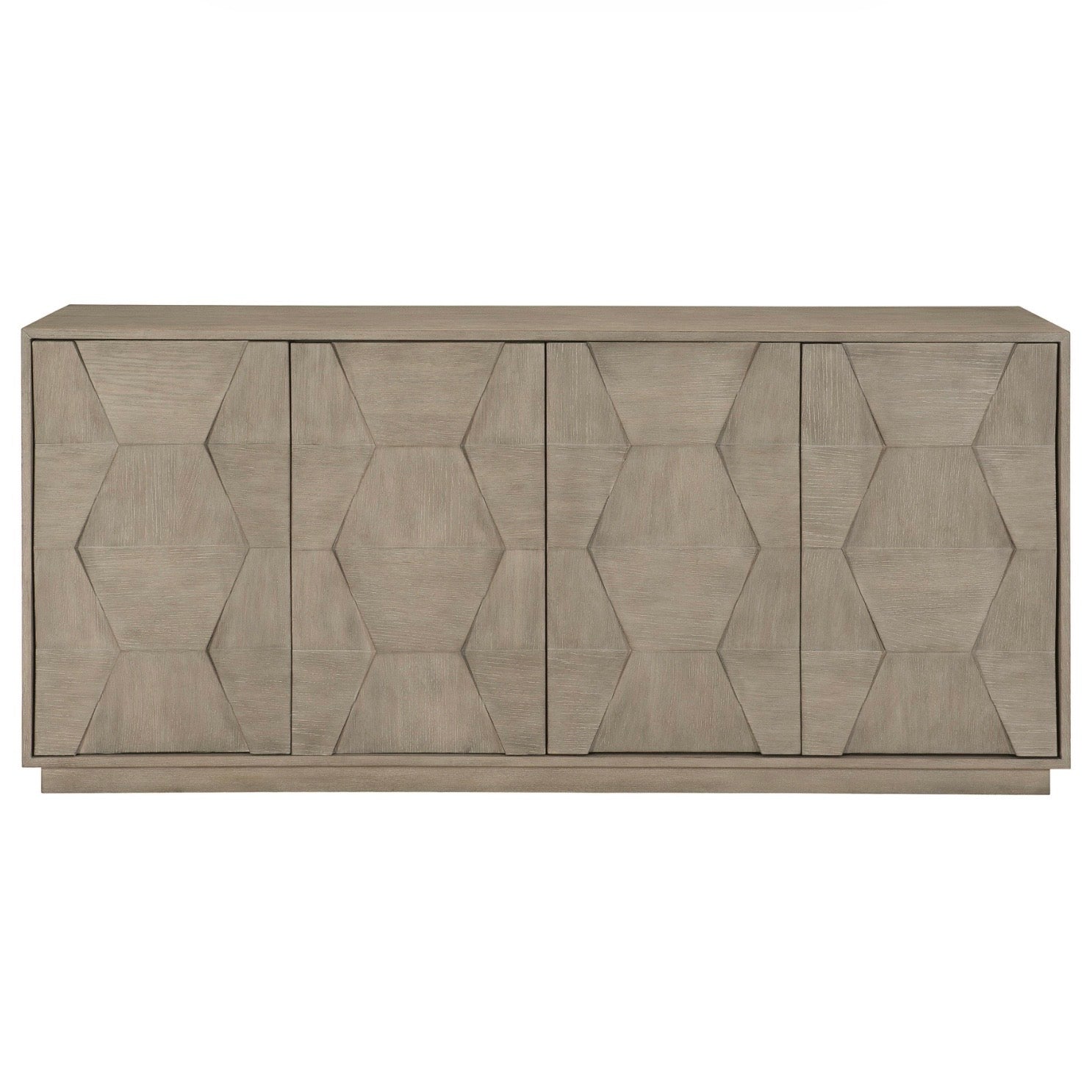 Bernhardt Linea Collection Buffet ~ Cerused Greige  Finish - Image 3