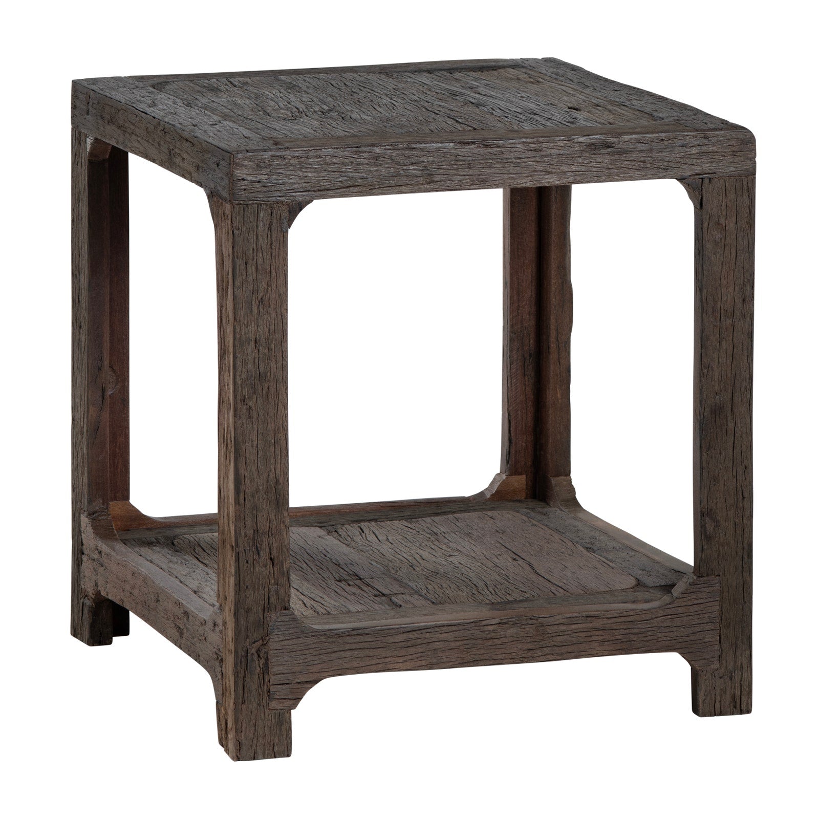 Crestview Collection Hickory Ridge Rustic Modern End Table - Image 1