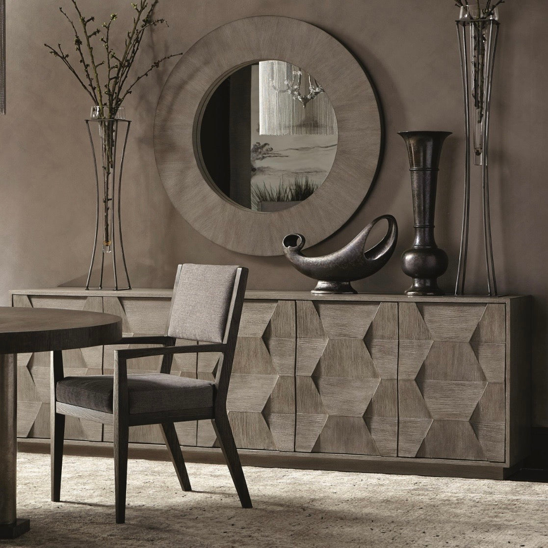 Bernhardt Linea Collection Buffet ~ Cerused Greige  Finish