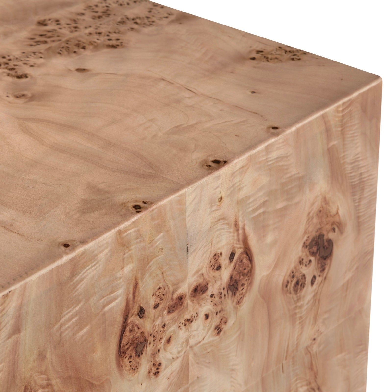 Crestview Collection Sutherland Burl Wood End Table - Image 2
