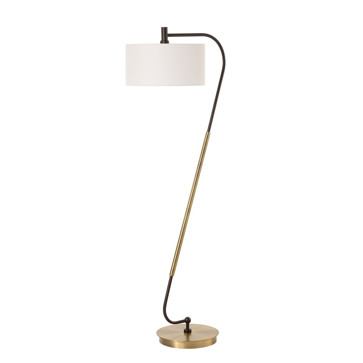 Uttermost Irwin Dark Bronze Floor Lamp - Image 3