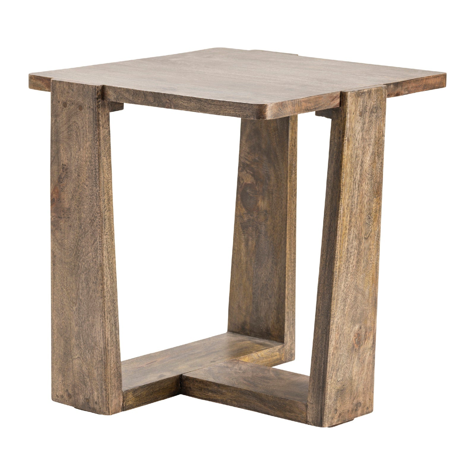 Crestview Collection Janoski Transitional Modern Wood End Table - Image 1