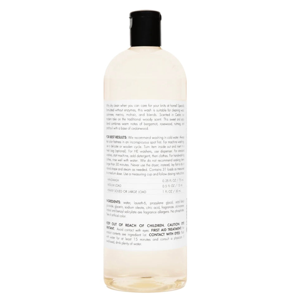 The Laundress Wool & Cashmere Shampoo Cedar Fragrance  ~ 16 oz ~ IN-STORE PURCHASE ONLY - Image 3