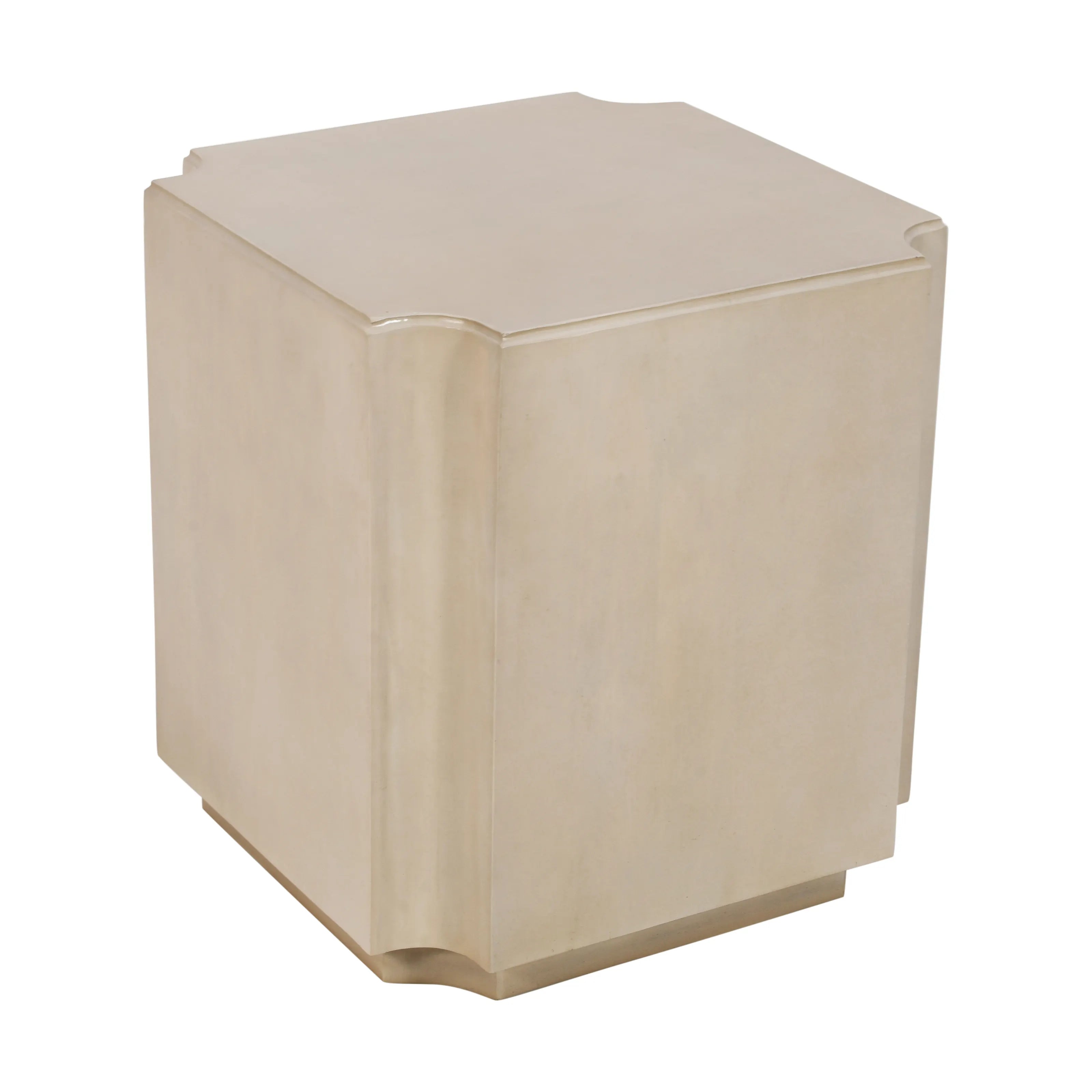 Crestview Collection Capital Mango Wood End Table - Image 1