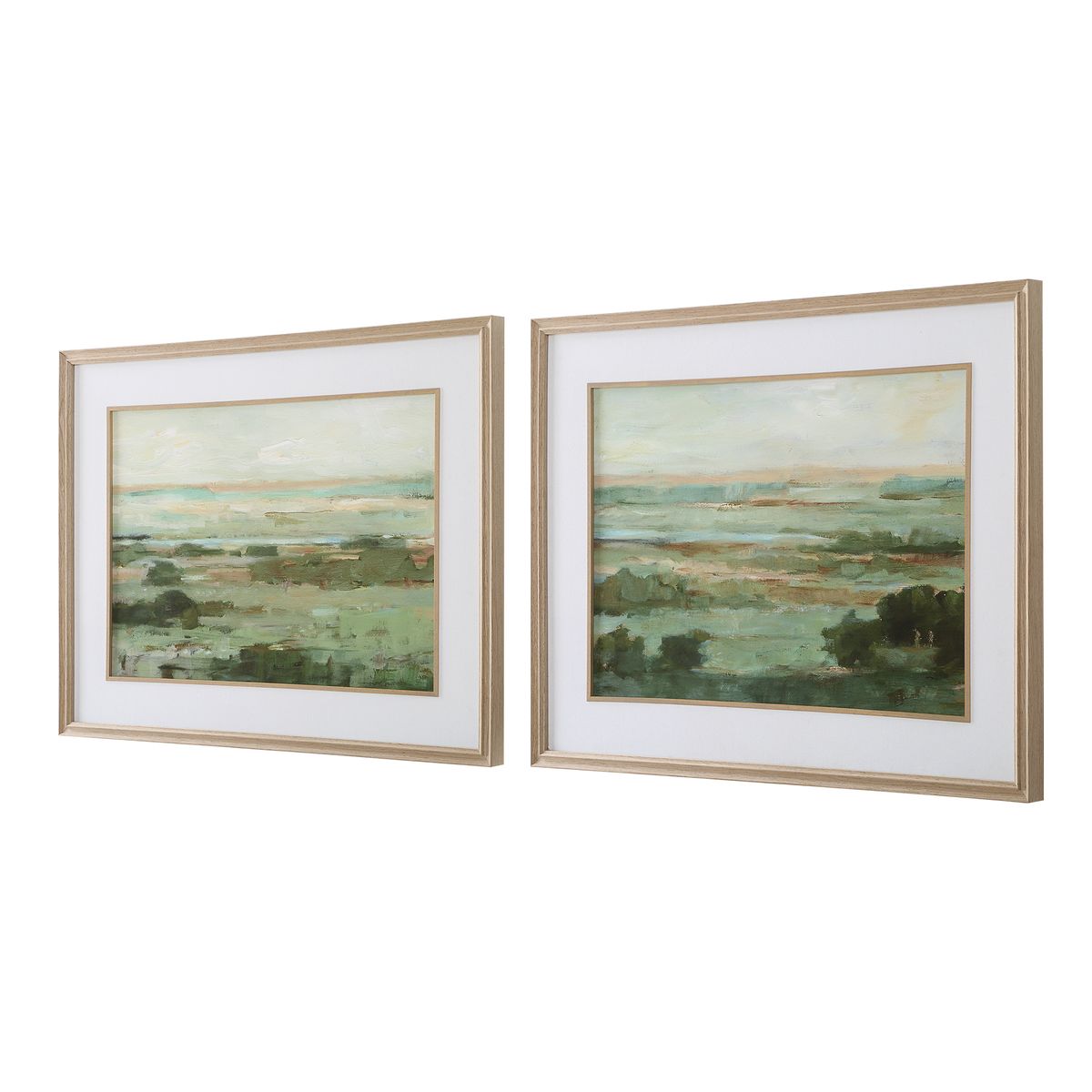 Uttermost Warm Valley Framed Prints Set Of 2 - Image 3
