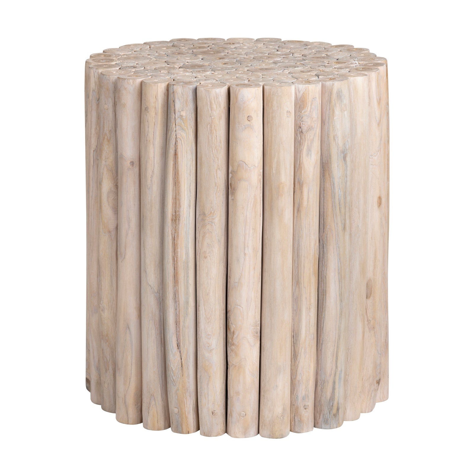 Crestview Collection Gathering Organic Modern End Table - Image 2
