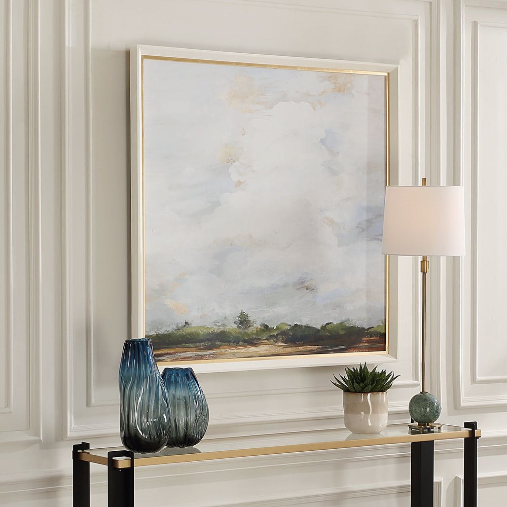 Uttermost Whispering Cloudscapes Framed Print - Image 2